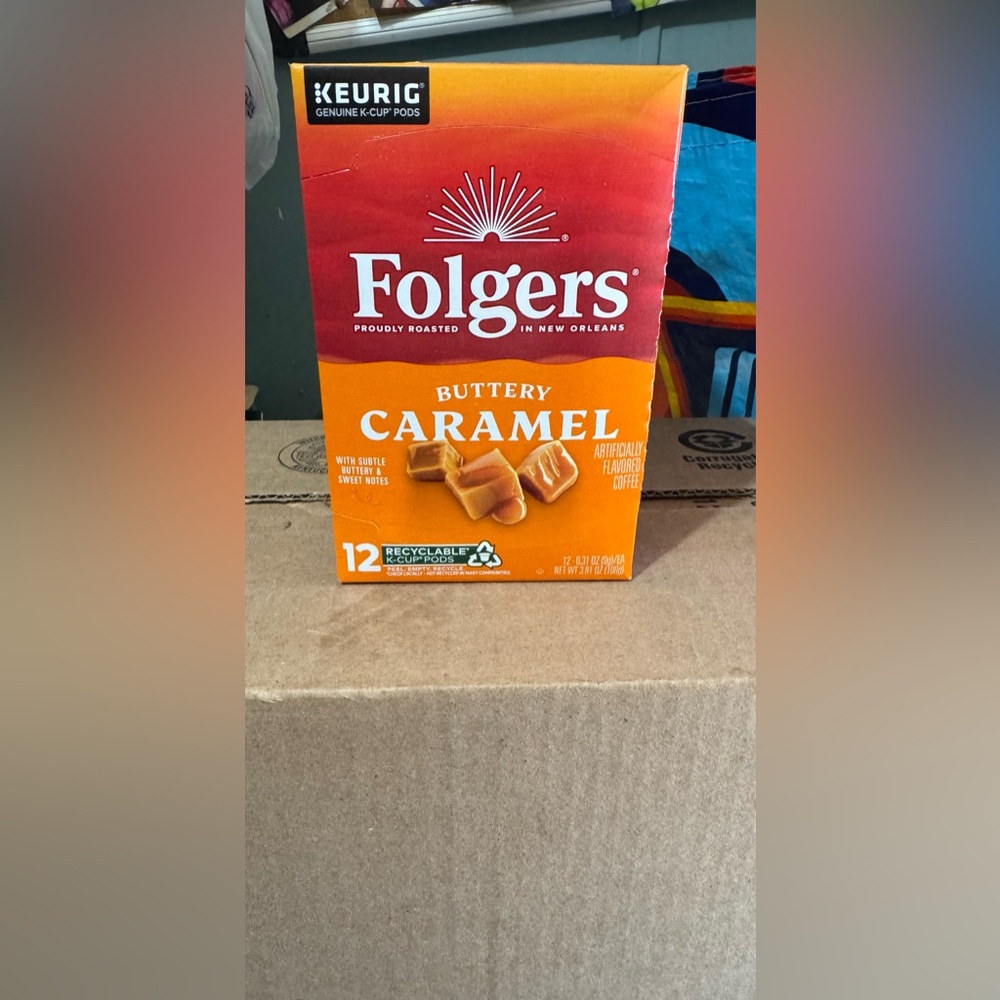 Folgers Buttery Caramel Coffee Pods
